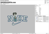 Nike Victor Embroidery File 6 sizes