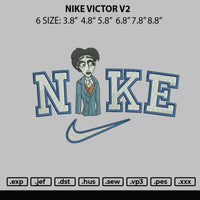 Nike Victor Embroidery File 6 sizes