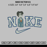 Nike Victor Embroidery File 6 sizes