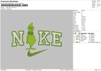 Nike Girnch V05 Embroidery File 6 sizes