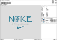 Nike Oel Embroidery File 6 sizes