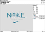 Nike Oel Embroidery File 6 sizes