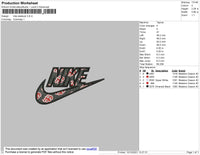 Nike Akatsuki Embroidery File 4 size