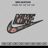 Nike Akatsuki Embroidery File 4 size
