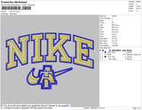 Nike A&T Embroidery File 4 size