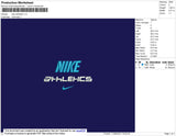 Nike Athletics Embroidery File 4 size