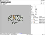 Nike Bambi Embroidery File 4 size