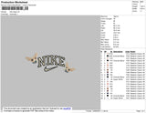 Nike Dogs Embroidery File 4 size