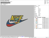 Nike Ekuador Embroidery File 4 size