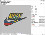 Nike Ekuador Embroidery File 4 size