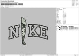 Nike Knife Jason Embroidery File 4 sizes