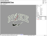 Nike Lil Skull Embroidery File 4 size