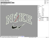 Nike Lil Skull Embroidery File 4 size
