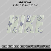 Nike Lv001 Embroidery File 4 size