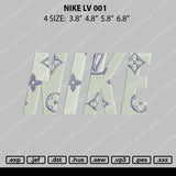 Nike Lv001 Embroidery File 4 size