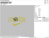 Nike Pluto Embroidery File 6 size