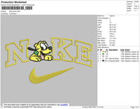 Nike Pluto Embroidery File 6 size