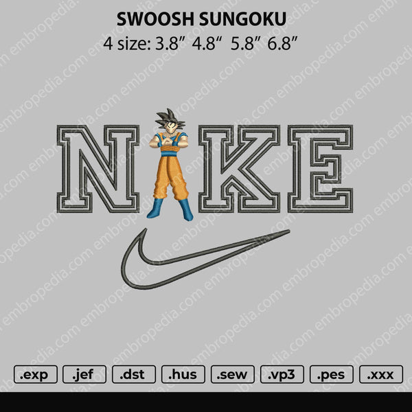 Nike Sungoku Embroidery File 4 size