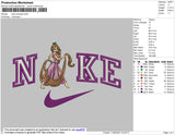 Nike Tangled Embroidery File 5 size