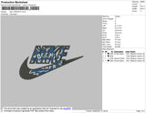 Nike Toronto Embroidery File 4 size