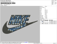 Nike Toronto Embroidery File 4 size