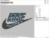 Nike Toronto Embroidery File 4 size