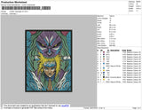 Minato 001 Embroidery File 4 size