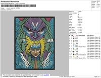 Minato 001 Embroidery File 4 size