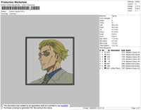 Nanami Sqare Embroidery File 4 size