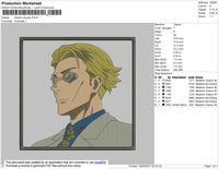 Nanami Sqare Embroidery File 4 size