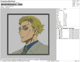 Nanami Sqare Embroidery File 4 size