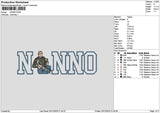 Nonno Photoflat Embroidery File 6 sizes