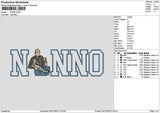 Nonno Photoflat Embroidery File 6 sizes