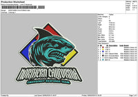 Northerntext Embroidery File 6 sizes
