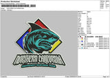 Northerntext Embroidery File 6 sizes