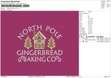 North Pole V2 Embroidery File 5 sizes
