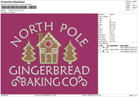 North Pole V2 Embroidery File 5 sizes