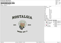 Nostalgia V2 Embroidery File 6 sizes