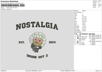 Nostalgia V2 Embroidery File 6 sizes