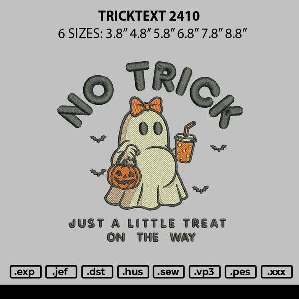 Tricktext 2410 Embroidery File 6 sizes