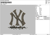 Ny Pattern 01 Embroidery File 6 sizes