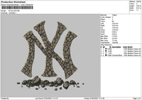 Ny Pattern 01 Embroidery File 6 sizes