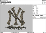 Ny Pattern 01 Embroidery File 6 sizes