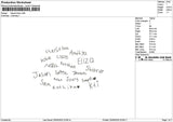 Names Line Embroidery File 6 sizes
