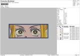 Nami Embroidery File 5 sizes