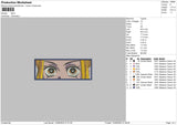 Nami Embroidery File 5 sizes