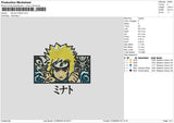 Naruto 0108 Embroidery File 6 sizes