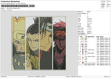 Narutofriends Embroidery File 6 sizes