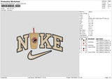 Nike Coffee 1807 Embroidery File 6 sizes