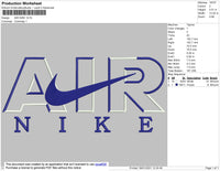Nike Air Embroidery File 6 size